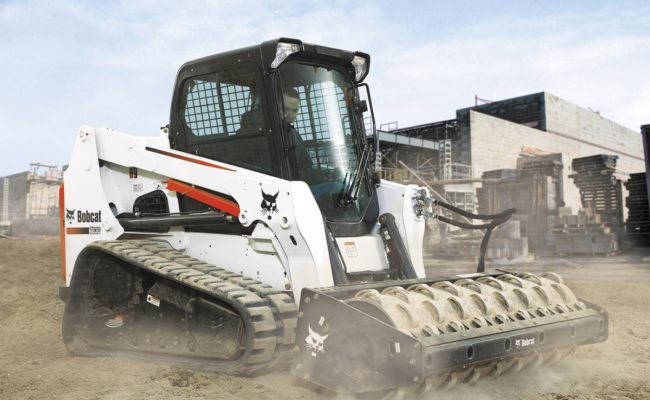 Bobcat Padded Vibratory Roller Rental