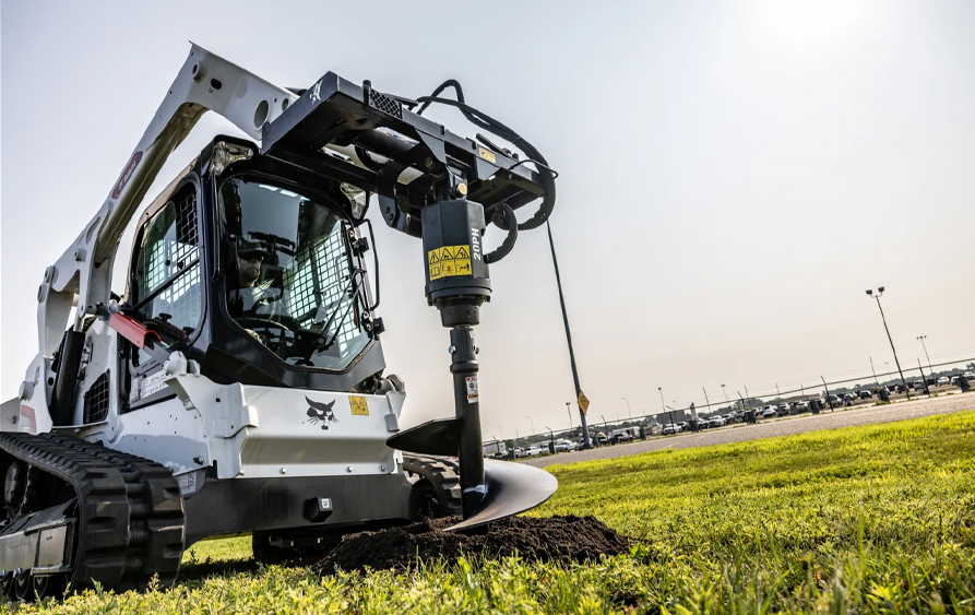 Bobcat Auger Attachment