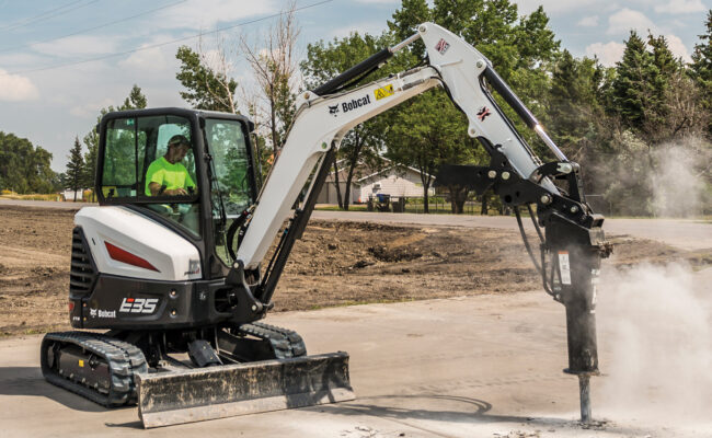 Bobcat Hydraulic Breaker Attachment Rental