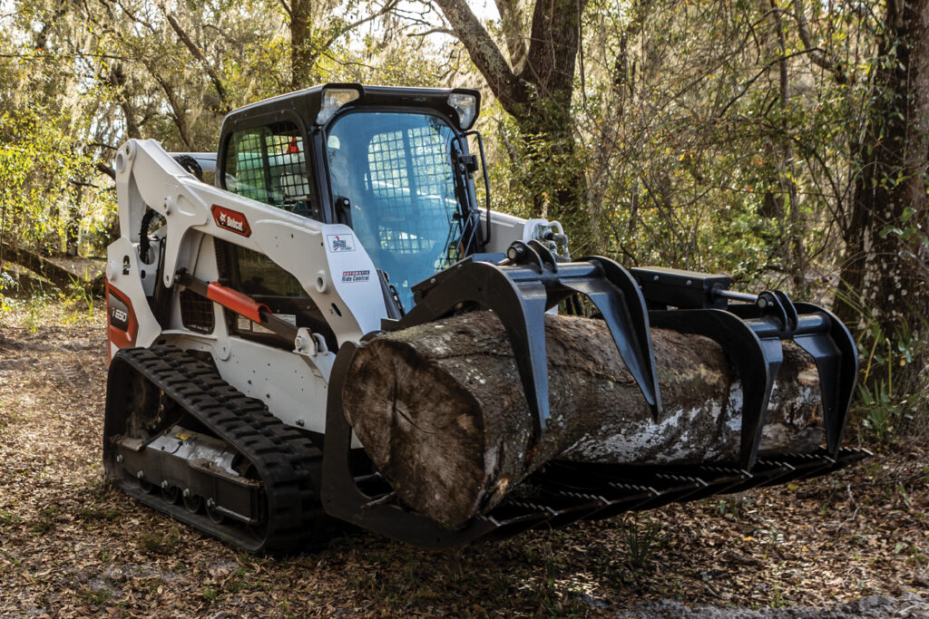 Bobcat Grapple Bucket Attachment