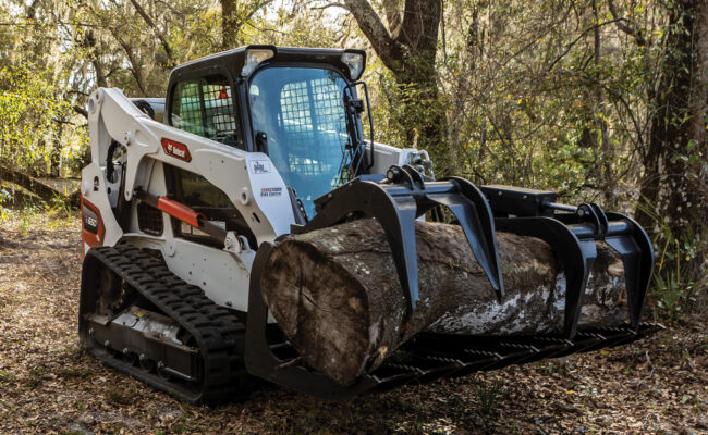 Bobcat Grapple Bucket Attachment