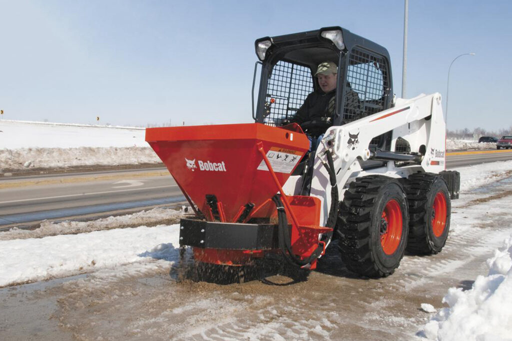 Bobcat Spreader Attachment Rental