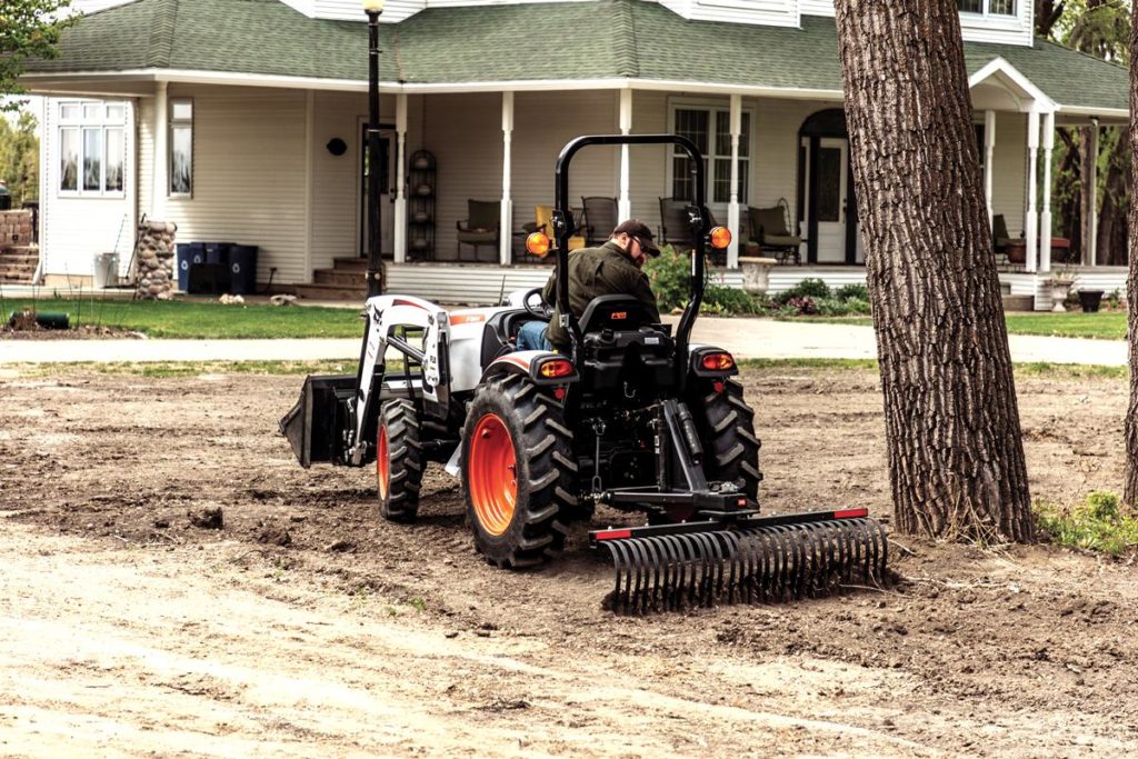Bobcat Compact Tractor Tine Rake Attachment