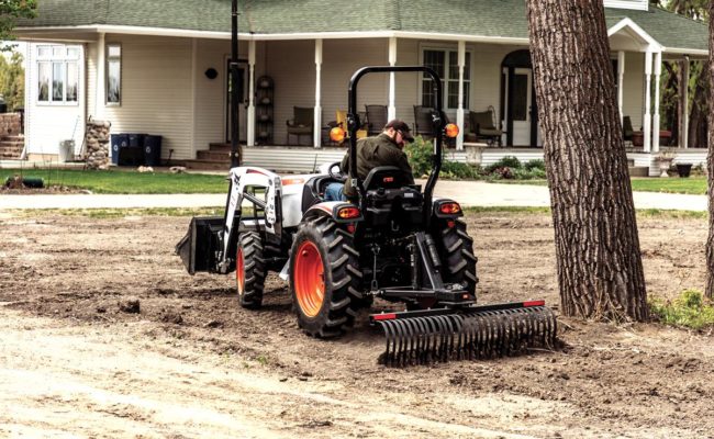 Bobcat Compact Tractor Tine Rake Attachment