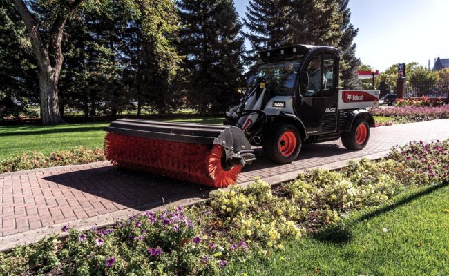 Bobcat Angle Broom Attachment