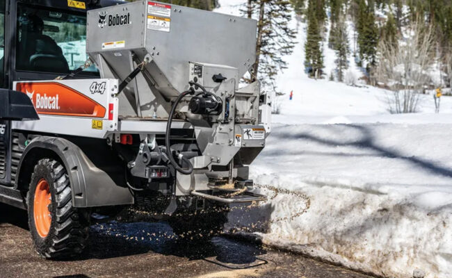 Bobcat Box Spreader Attachment Rental