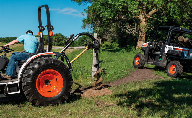 Bobcat Compact Tractor Auger