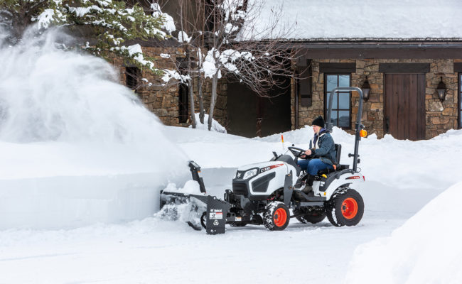 Bobcat Front Mount Snowblower Attachment