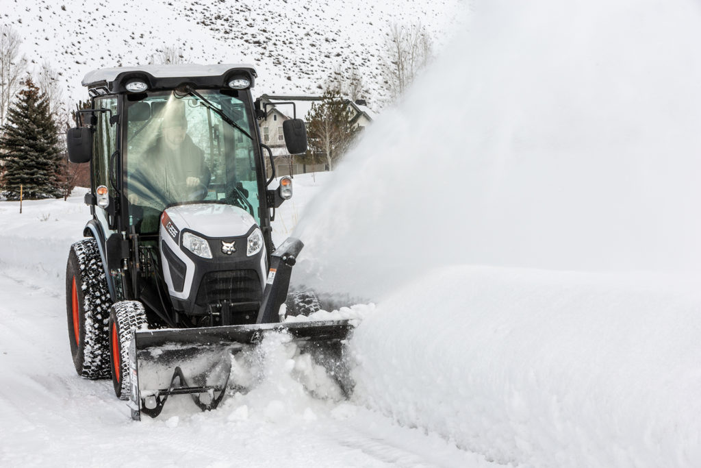 Bobcat Front Mount Snowblower Attachment