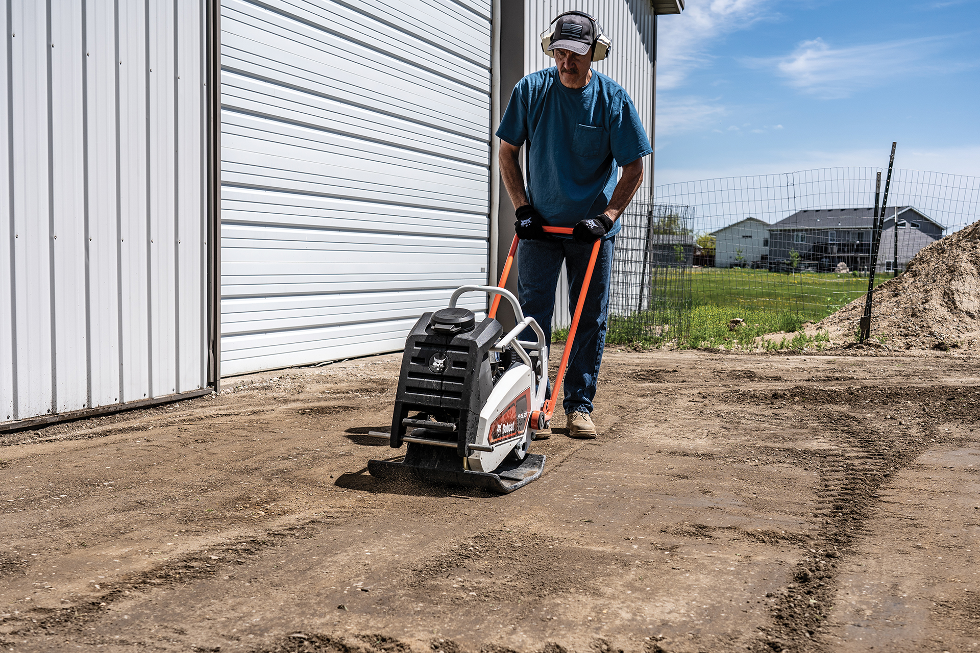 Bobcat FP15.50 Forward Plate Compactor - Oaken Equipment