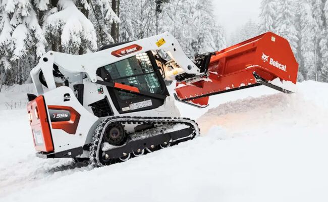 Bobcat Snow Pusher Rental Attachment