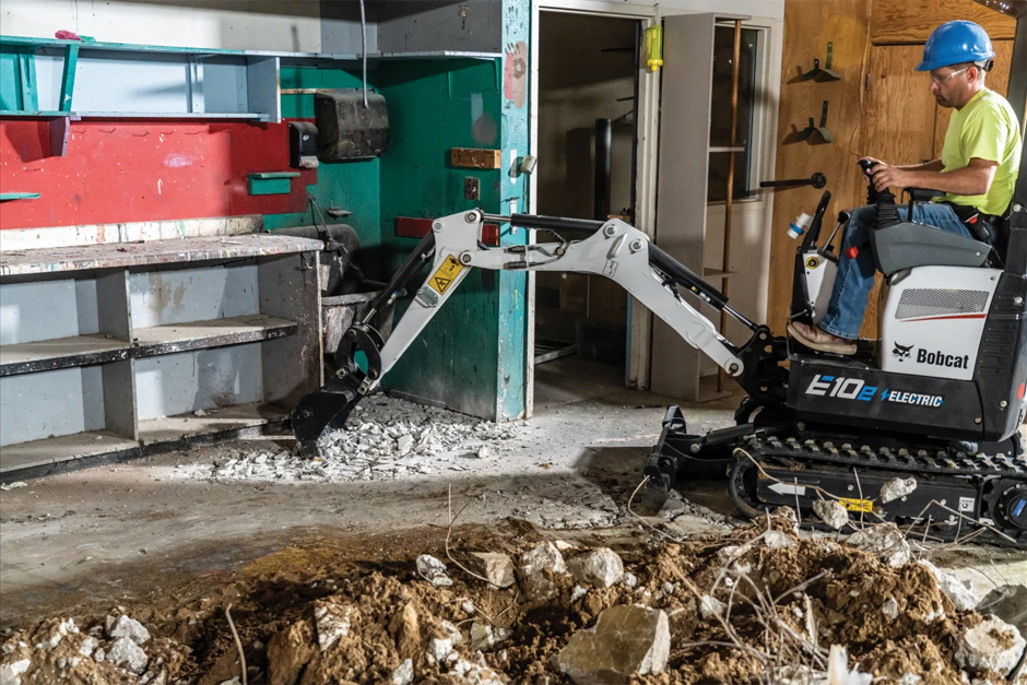 Bobcat E10e Electric Excavator
