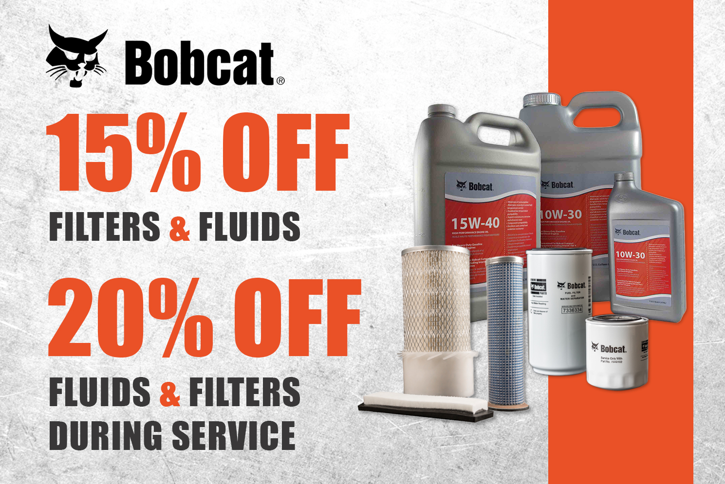 Bobcat Parts Counter July-September 2026 Promo
