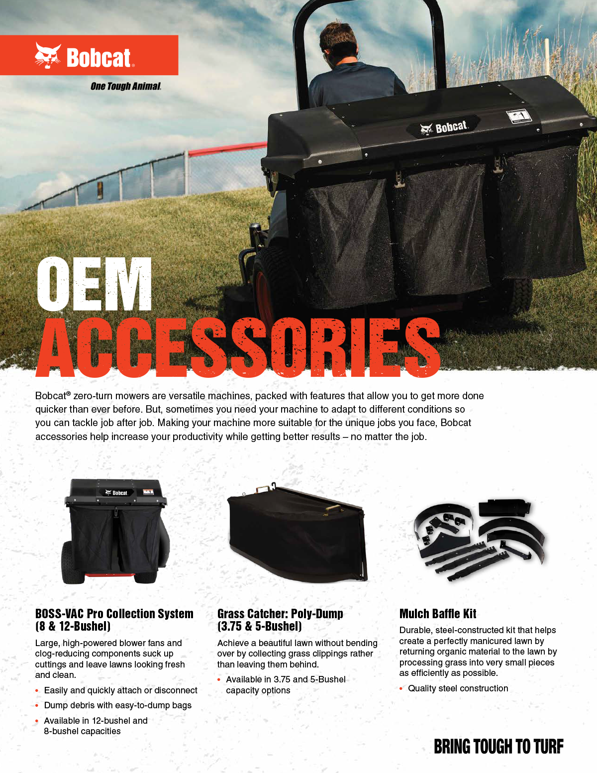 Bobcat Mower Accessories Brochure