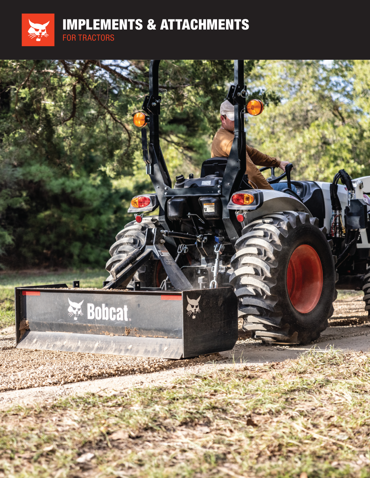 Bobcat Tractor Attachment Literature