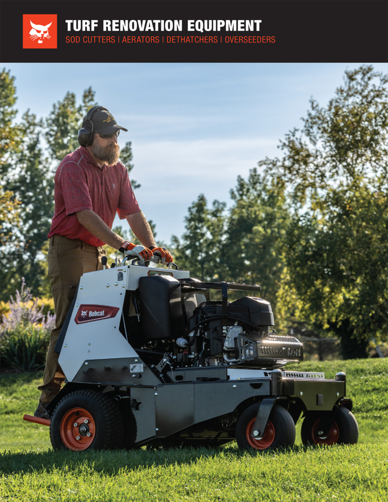 Bobcat Turf Renovation Literature