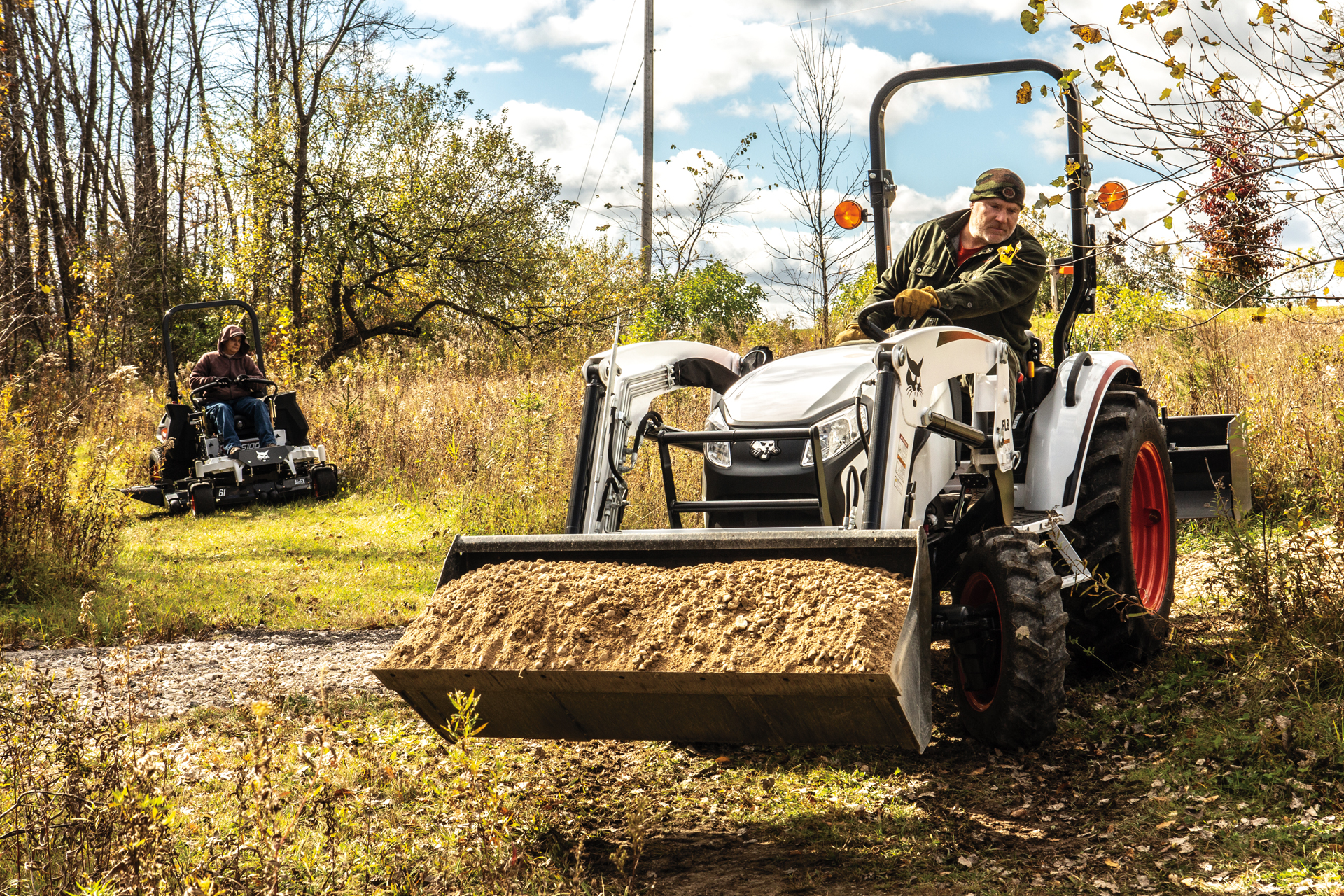 How compact tractors and mowers can help you prep your property for winter