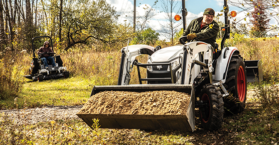 How compact tractors and mowers can help you prep your property for winter