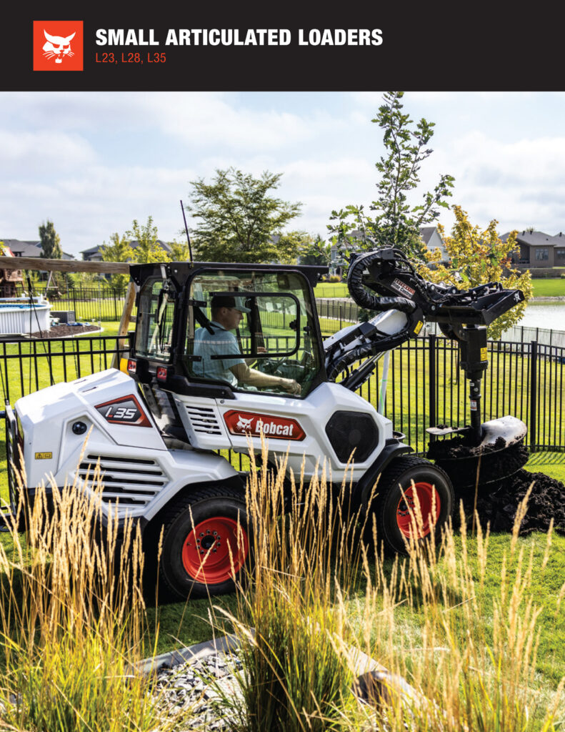 Bobcat Small Articulated Loader Literature