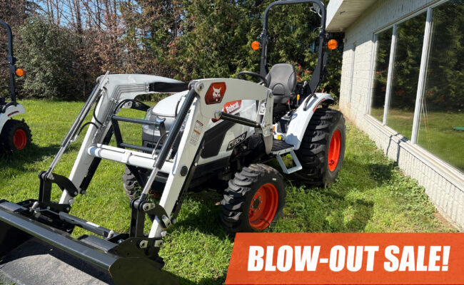 Clearance Bobcat Tractors