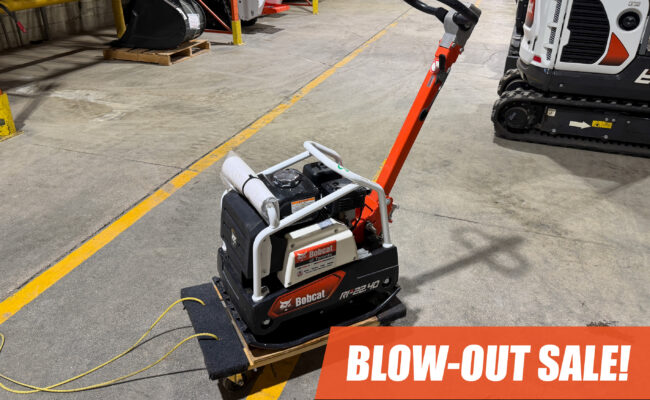 Clearance Bobcat Compaction Equipment